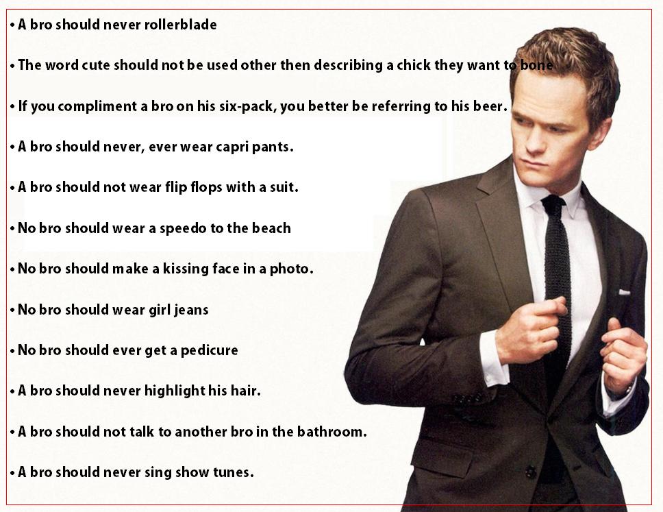 Barney Stinson – Bro Code | 9wow.in - 968 x 747 jpeg 106kB