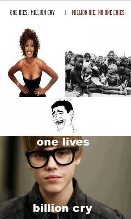 Justin Bieber - One lives, Billion Cry