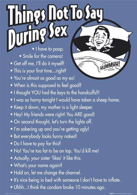 Things Not To Do During Sex 5