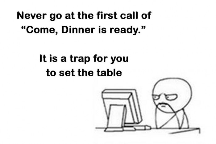 Dinner Table Trap
