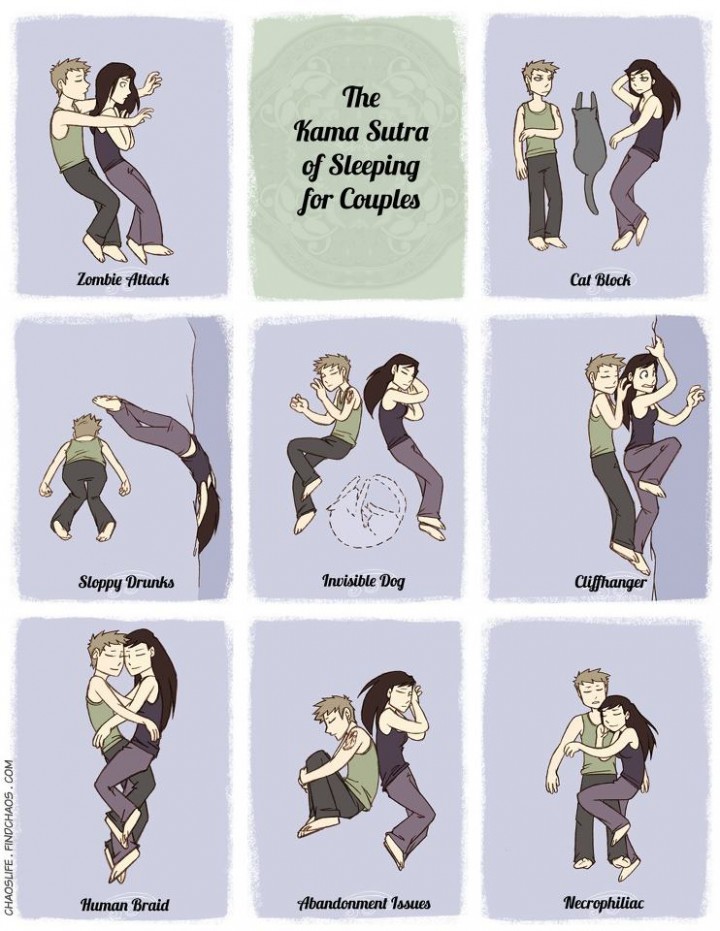 The Kama Sutra of Sleeping Couples